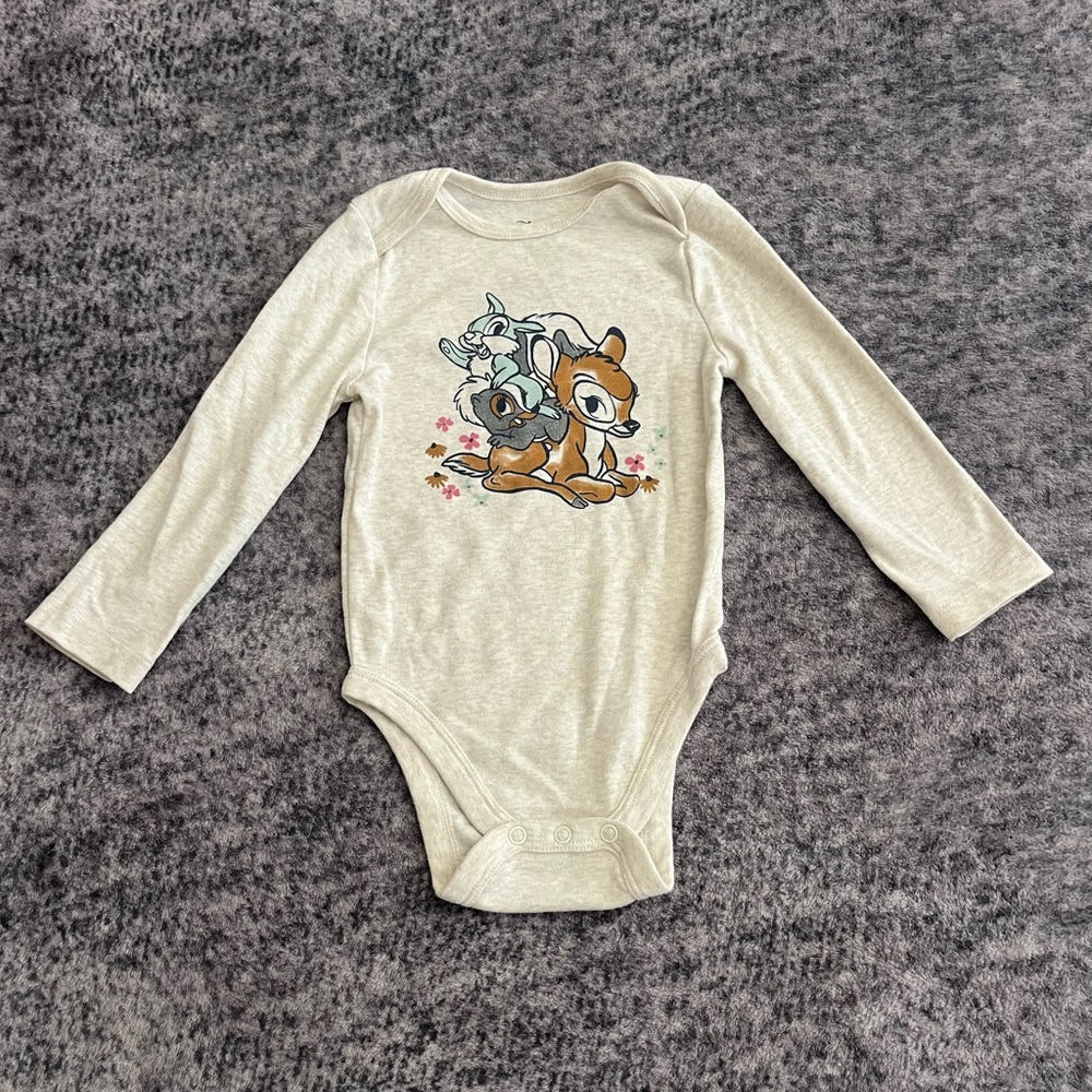Super Cute Disney Bambi 18 Month Onesie